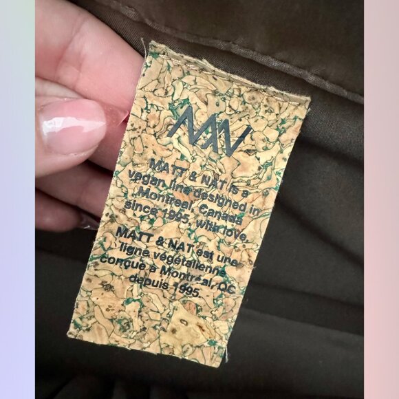 Mat & Nat Large Black Briefcase Messenger Bag - Picture 7 of 10